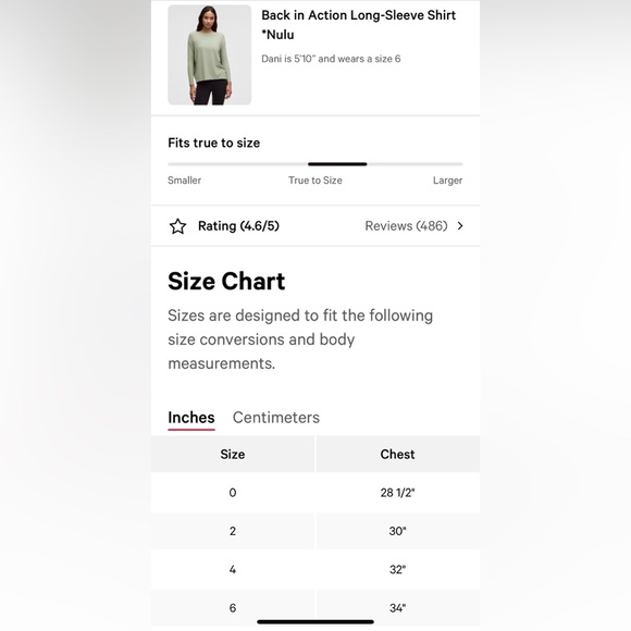Lululemon Back in Action Top - Picture 5 of 5